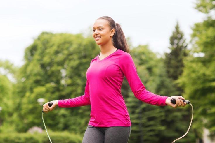 Jumping rope (Saints Health Club)