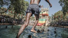 Timkat celebrates the baptism of Jesus in the River Jordan