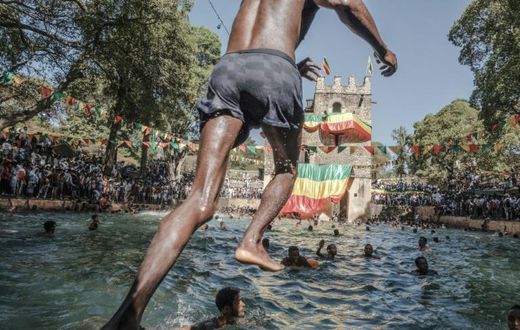 Timkat celebrates the baptism of Jesus in the River Jordan