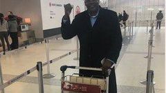 Fiery activist Miguna Miguna fires up his supporters as he begins his journey to Kenya