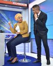 Mwanaisha Chidzuga and Ahmed Bhalo. Anchor Ahmed Bhalo breaks silence after exit from K24