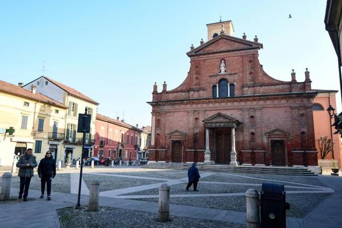 Dozens of towns including Codogno have shut shops and schools