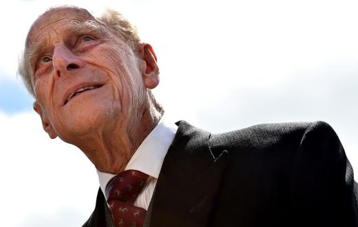 In January, the duke was involved in a car crash near Sandringham