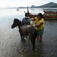 Taal's community had to flee without their prized ponies and most of their possessions when the volcano errupted