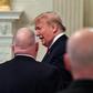 US President Donald Trump, speaking at a White House event with the nation's governors, says the time has come for trade talks with the European Union