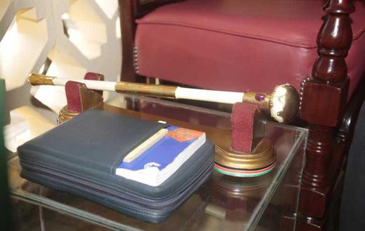 Mzee Moi's symbolic rungu