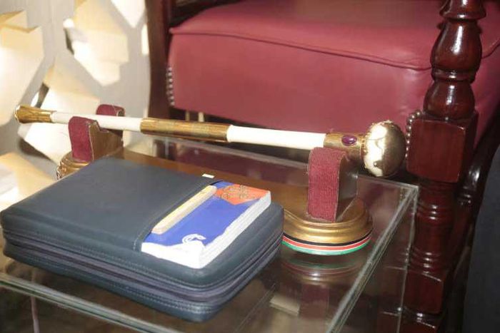 Mzee Moi's symbolic rungu