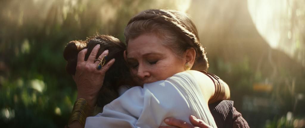 Star Wars: The Rise of Skywalker, Carrie Fisher, Princess Leia, Daisy Ridley, Rey