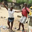Nigerian navy personnel shot in the air as they cleared a waterfront community of 10,000 people in the latest mass-eviction