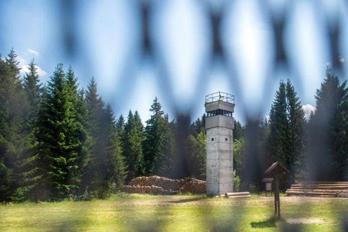 The term 'iron curtain' was popularised by former British prime minister Winston Churchill during a US speech in March 1946