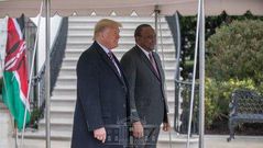 Uhuru's meeting with Trump at the White House