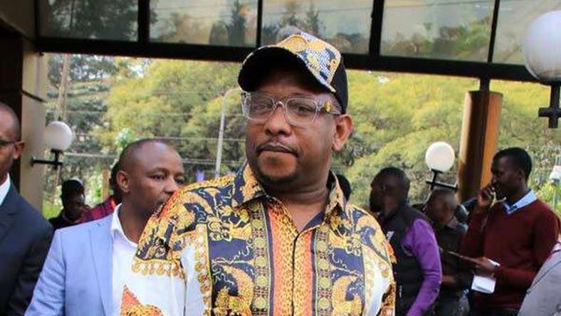 File image of Nairobi Governor Mike Sonko at EACC HQ