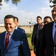 Libya's parallel eastern government foreign minister Abdulhadi Lahweej met Greek Foreign Minister Nikos Dendias in Benghazi on Sunday