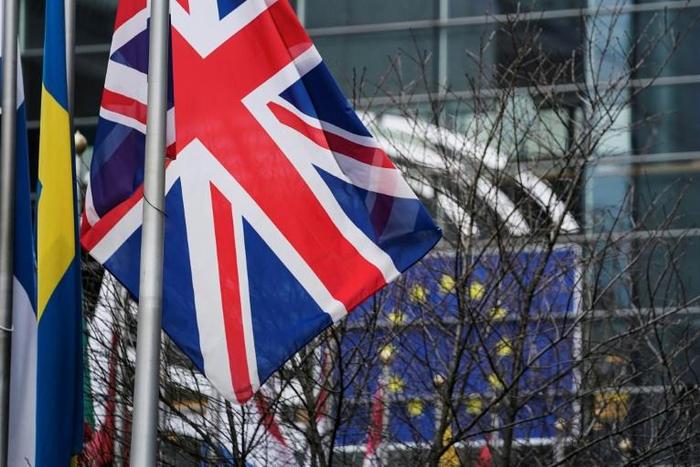 Britain's Union Jack flag will be lowered Friday as the country finally quits the EU