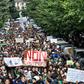 Algerians hold an anti-government demonstration in the capital Algiers rejecting a December 12 presidential vote