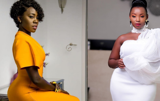 Akothee with Kate Actress