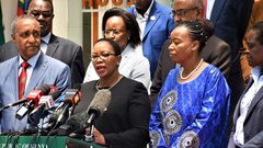 Health CS Sicily Kariuki announces 120-bed Coronavirus isolation ward to be set up at Mbagathi Hospital