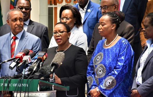 Health CS Sicily Kariuki announces 120-bed Coronavirus isolation ward to be set up at Mbagathi Hospital