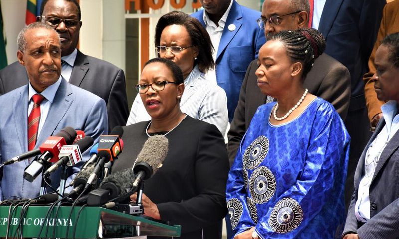 Health CS Sicily Kariuki announces 120-bed Coronavirus isolation ward to be set up at Mbagathi Hospital