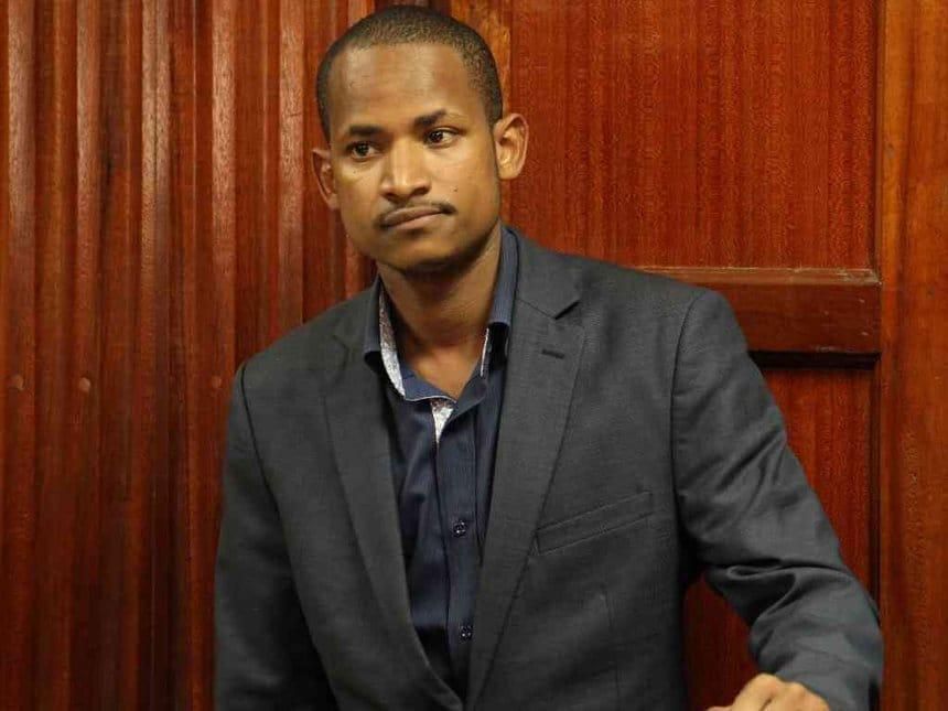 Babu Owino  who is suspected to have shot DJ evolve