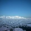 Glaciers are pictured in Antarctica's Chiriguano Bay in November 2019