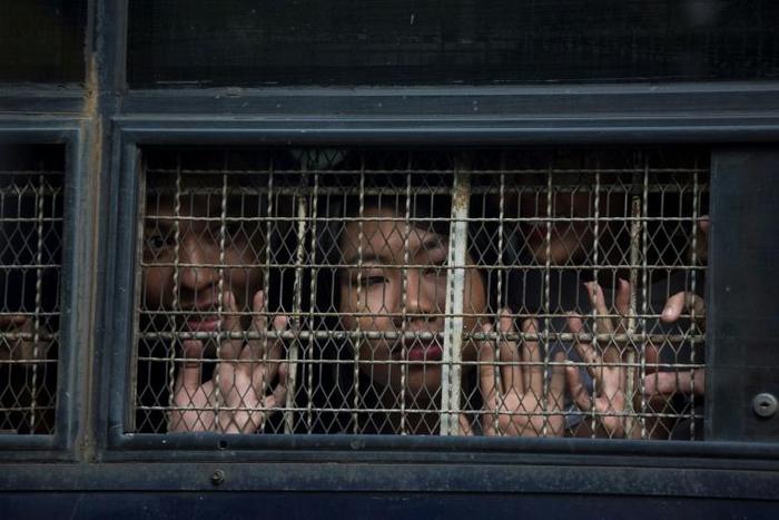 Kay Khaing Tun said 'judges are being used by the military as puppets to bully civilians'