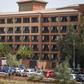 Police wearing masks and gloves could be seen surrounding the hotel in Costa Adeje on the southwestern shore of Tenerife