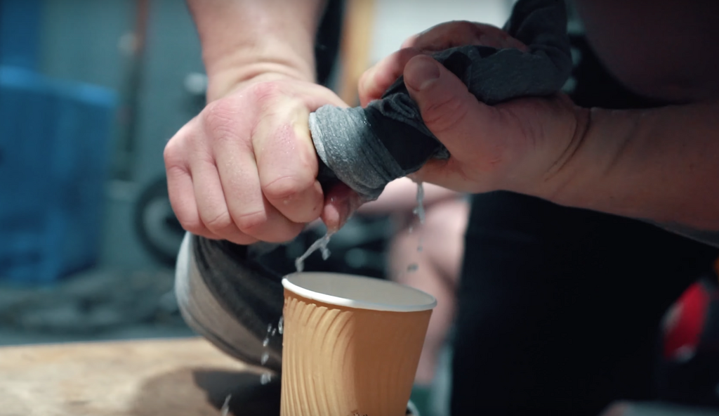 The Loser in This Strongman Challenge Drinks Sweat