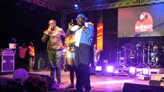 MC Philipo with Hype Guddah at the Big Deal concert