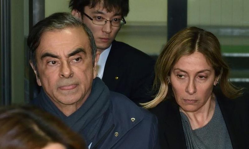 Carole Ghosn said fleeing was the only possible choice for her husband as his trial was being indefinitely postponed