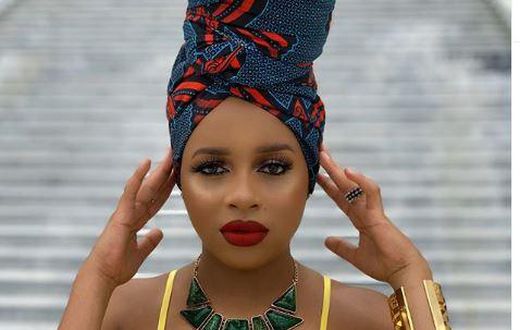 Tanzanian singer Nandy Mourning the death of her step-father called Frank Mfinanga.