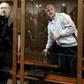 Khodorkovsky, left, and his business partner Platon Lebedev, right,  both spent a decade in jail for corruption. Putin unexpectedly pardoned Khodorkovsky in 2013