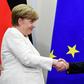 Libya and Iran will top the agenda for talks in Moscow between German Chancellor Angela Merkel and Russian President Vladimir Putin (pictured in Sochi in May 2018)