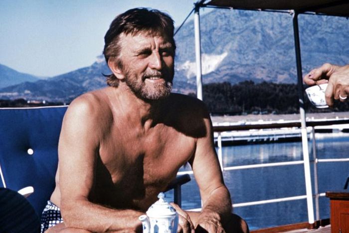 Kirk Douglas, pictured in Marbella, Spain, in 1970