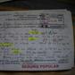 Mexican toddler Cristal Flores' prescriptions are seen on a table at her house, in Cuautitlan, Mexico