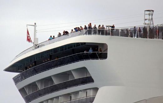 Passengers remain onboard the MSC Meraviglia cruise ship in Cozumel, Mexico, awaiting a decision on whether they can disembark