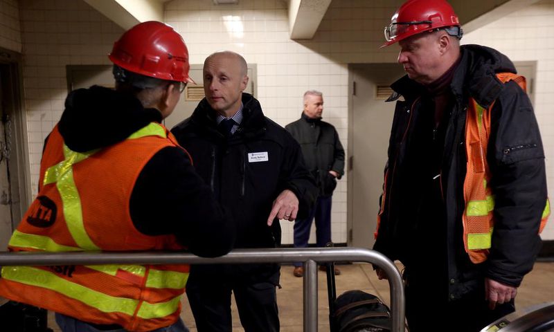 Andy Byford, New York's 'Train Daddy,' Takes a Last Official Ride