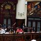 Bolivian legislators meet during a session of the Legislative Assembly in La Paz on November 28, 2019