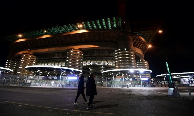'Surreal atmosphere': Inter Milan's Europa League game against Ludogorets was played behind closed doors at the San Siro Stadium