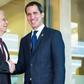 While there was no unanimous EU position on recognising Guaido, right, as Venezuela's interim leader, a European source said "the meeting (between him and Borrell) is a message in itself"