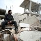 Syrian father of four Wael returned to his devastated hometown to salvage the last of his family's belongings