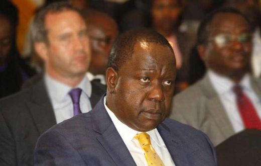 Interior Cabinet Secretary Fred Matiang'i