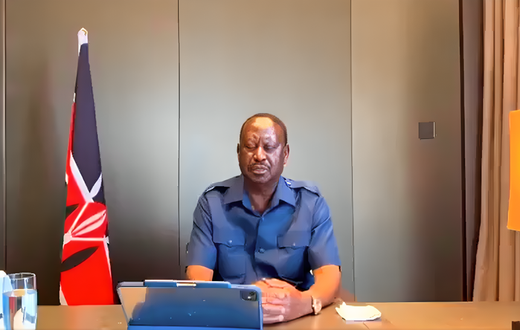 A video of Raila Odinga announcing Kenya's new crypto currency that has raised speculation on its  accuracy