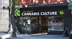 A cannabis store in Canada