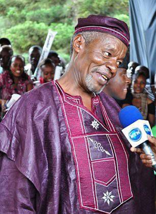 Kenyan actor Peter Maina, popularly known as Mzee Edmund Mwamba