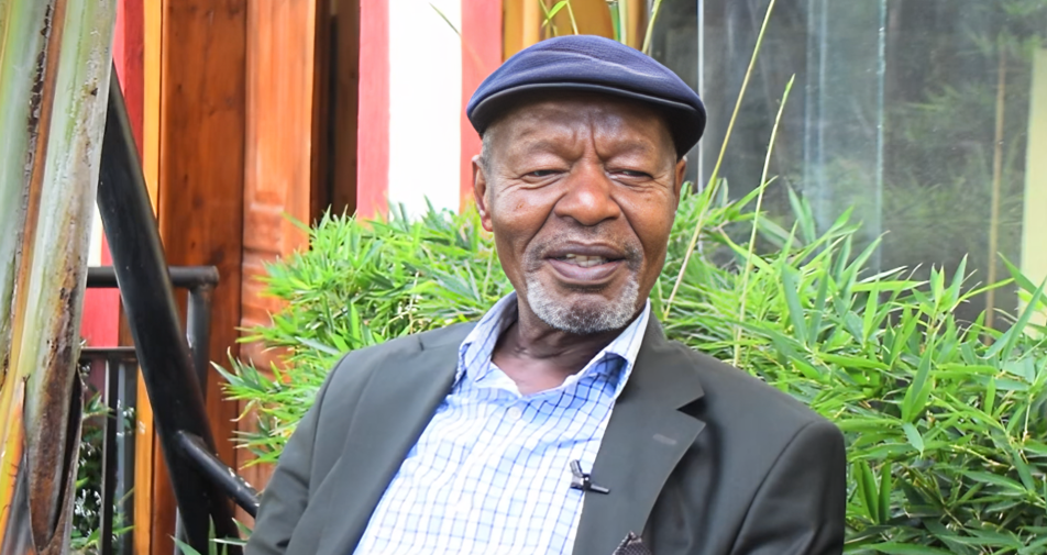 Kenyan actor Peter Maina, popularly known as Mzee Edmund Mwamba