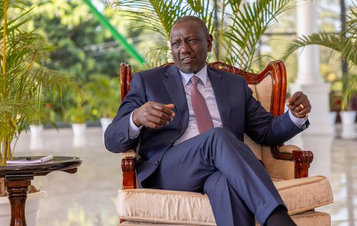 President William Ruto at State House, Nairobi