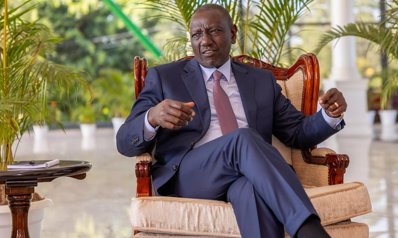 President William Ruto at State House, Nairobi