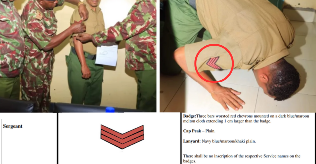 Seargant Uniform