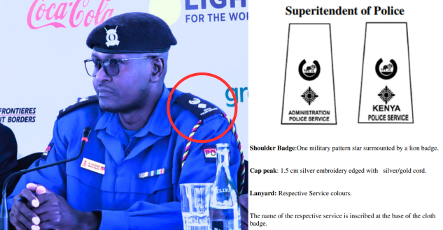 Superintendent of Police uniform